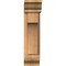 Ekena Millwork Westlake Traditional Smooth Bracket w/ Offset Brace, Western Red Cedar, 5 1/2"W x 14"D x 22"H BKT0604X14X22WTL01SWR - alternate 4